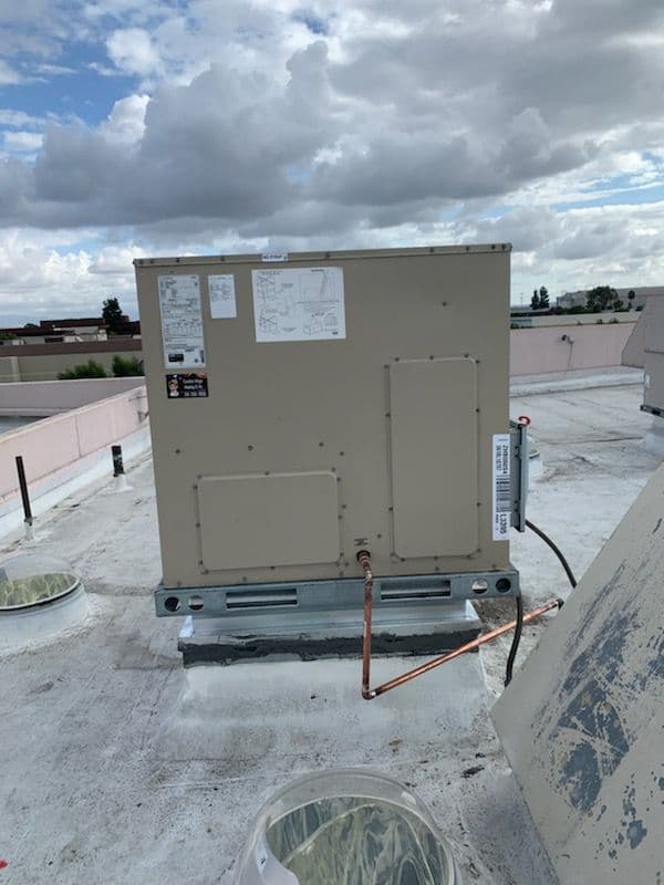 Roof Installation of Lennox System in Tustin