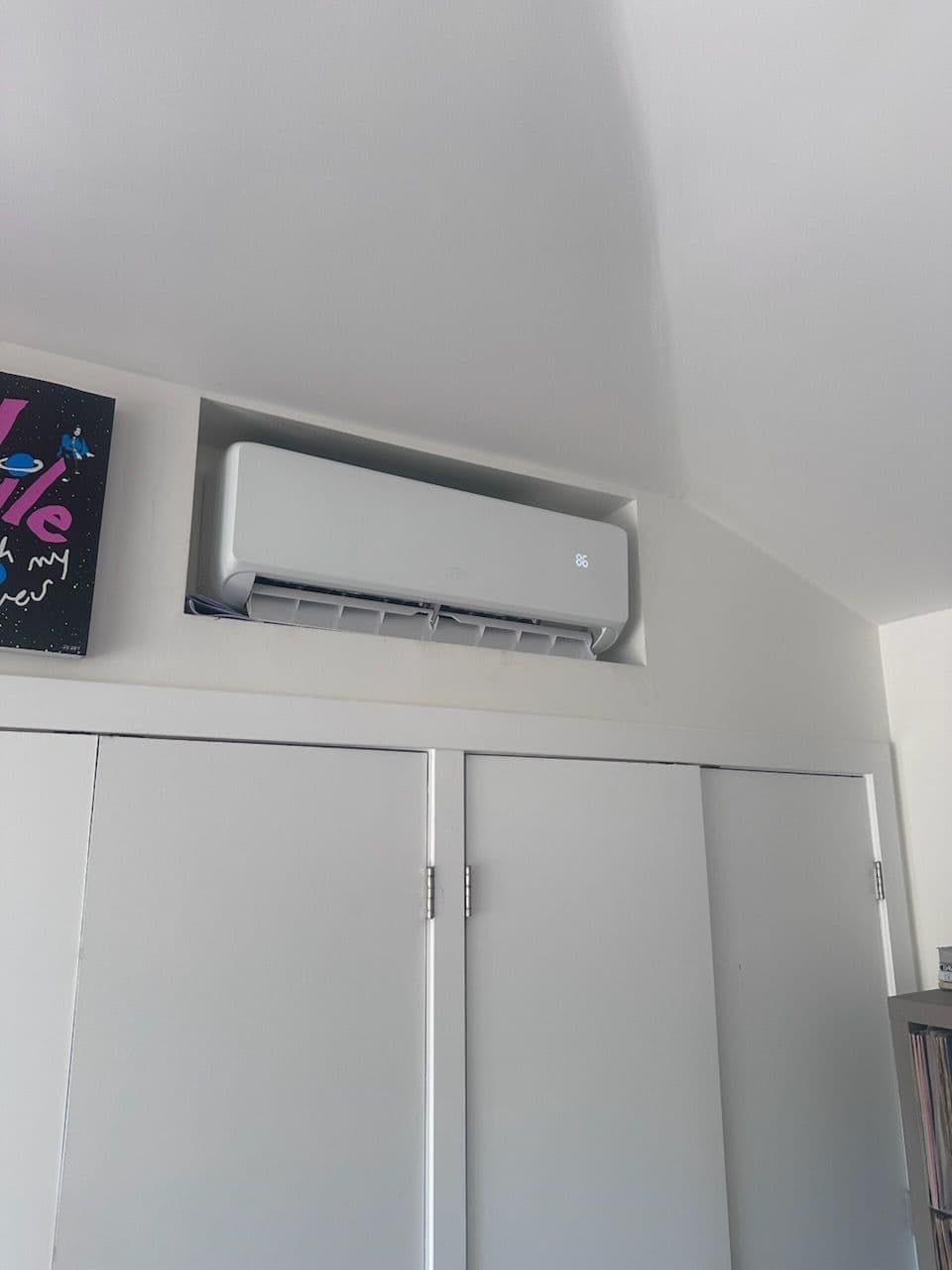 Ductless AC Installation at Newport Beach