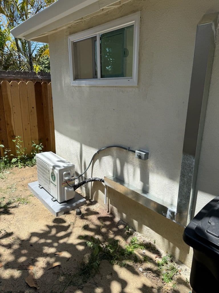 Gallery photos for Dana Point 1-Ton Mini Split AC Installation: Image #1